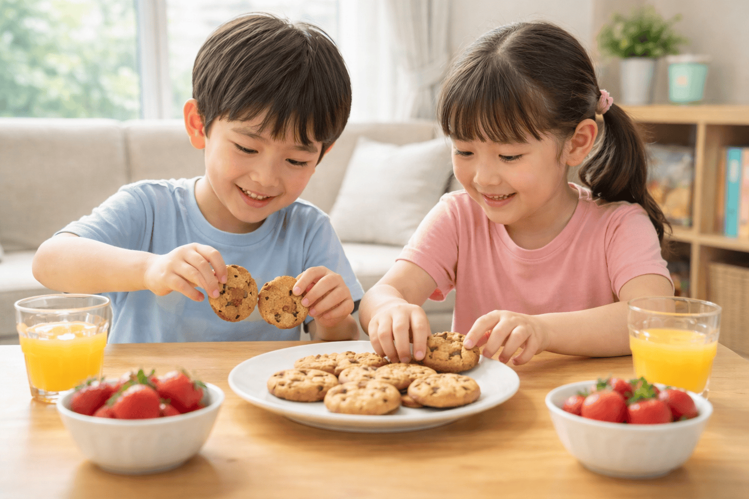 年長の算数の入学前目安